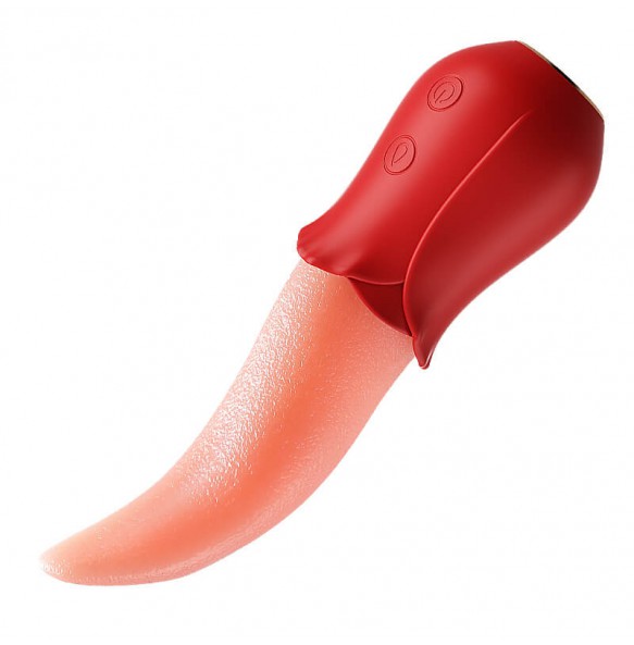 MizzZee - Tongue Dance Lover's Tongue Licker Vibrator (Chargeable - Red)